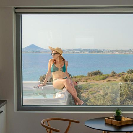 Seanfinity Beachfront Suites Mikri Vigla Ngoại thất bức ảnh