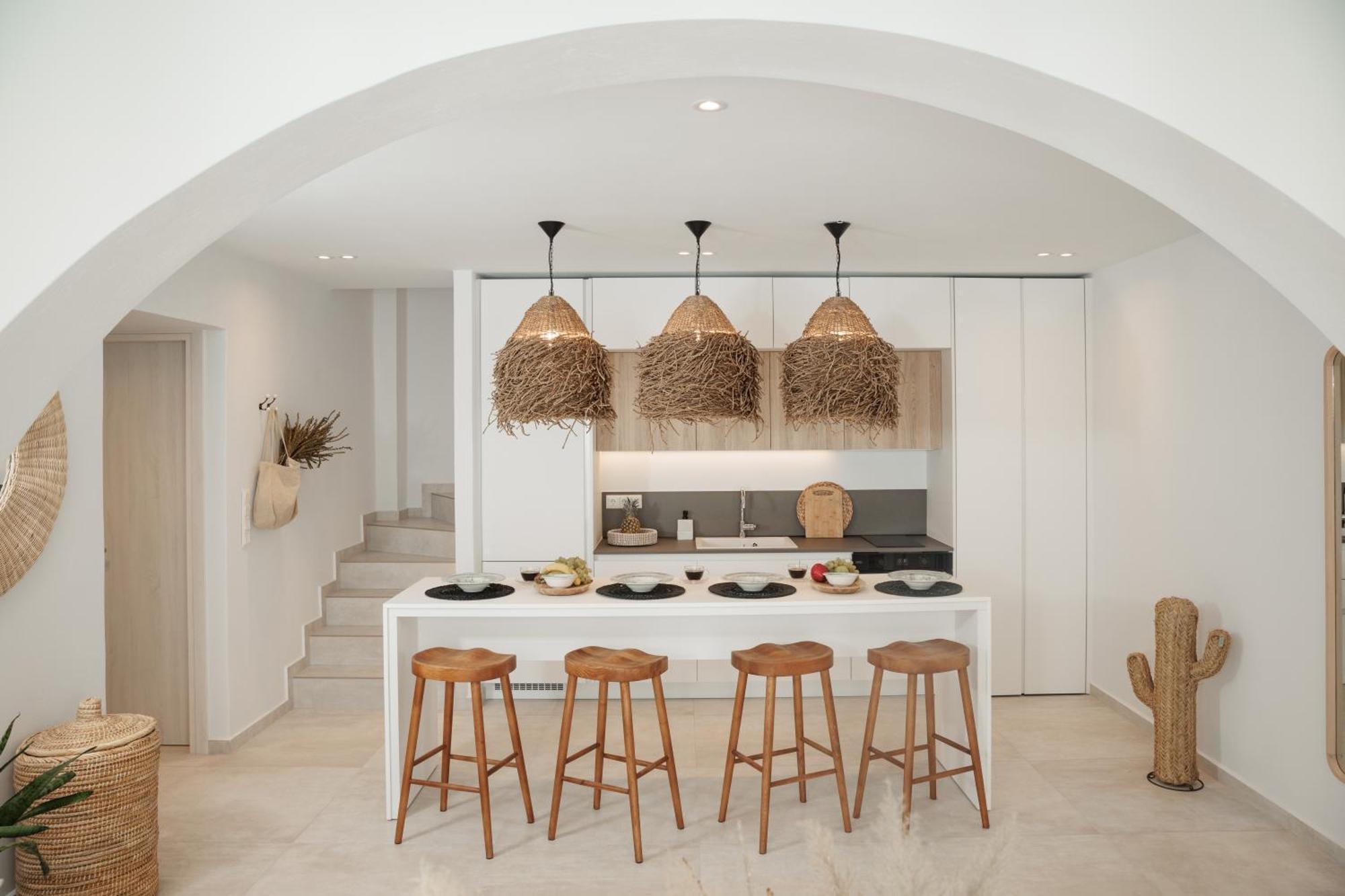 Seanfinity Beachfront Suites Mikri Vigla Phòng bức ảnh